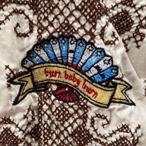 Old Molly 360 Embroidered Tunic Dress | 3/4 Sleeves | Size 1 - Picture 5 of 8